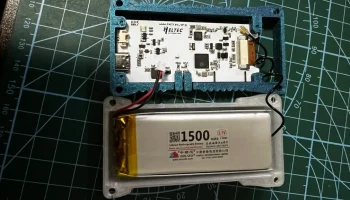 Тонкий корпус Heltec Wireless Paper Meshtastic 7