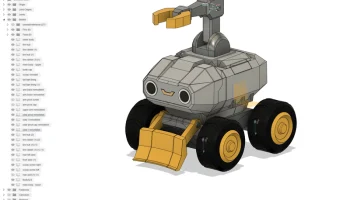 Робот-ровер FFXIV Micro Rover