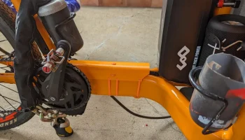 LvH Bullitt eBike переделанная направляющая для нижней тр...