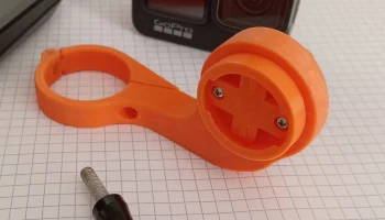 Велосипедный компьютер и крепление GoPro... 1
