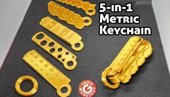 Брелок для измерения метрических показателей - 5 инструменто