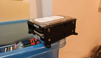 2x 3,5-дюймовых держателя жестких дисков для модификации ... 1