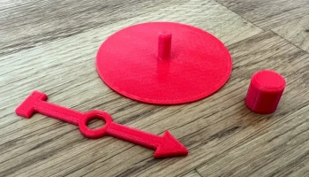 Универсальный спиннер для настольной игры - Привет-хо! Сменная блесна Cherry-O 2