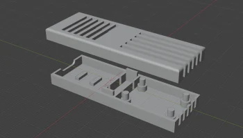 Корпус датчика температуры ESP32-C3