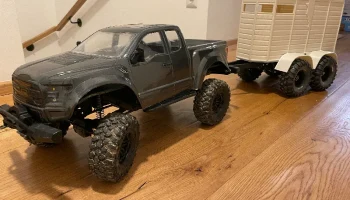 TRX4 Внедорожный прицеп для лошадей 1:10 2