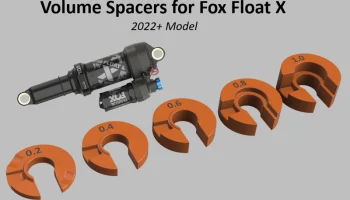 Объемные проставки для Fox Float X Shock (2022+)...