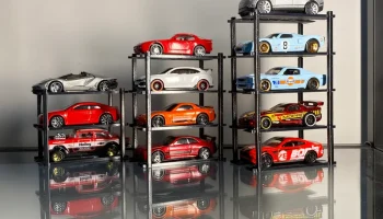 Многоуровневая подставка для моделей HotWheels или моделей 1 2