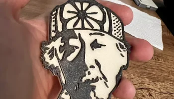 Магнит Каратэ Кид Мияги (магнит 8х3 мм)............