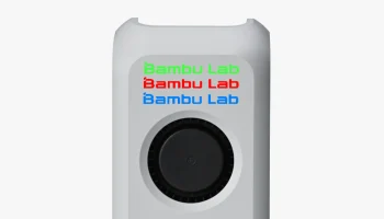 Корпус вентилятора Bambu Lab - изменение цвета логотипа -...