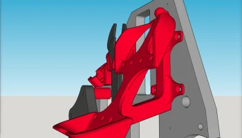 Подставка для подвески циферблата FluidNC на пластине YZ ... 6