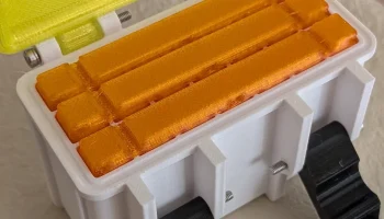 Прочная коробочка для таблеток в OpenScad........