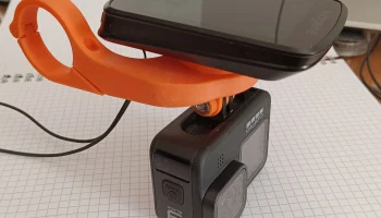 Велосипедный компьютер и крепление GoPro... 4