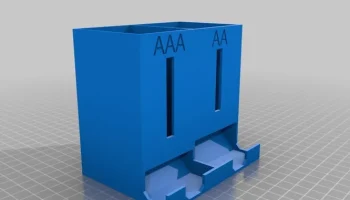 Диспенсер для батареек АА и ААА 1