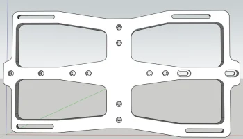 Крепление DIN - Manta M8P (двойной DIN) 5
