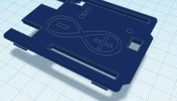 Чехол для Arduino Uno с логотипом 3
