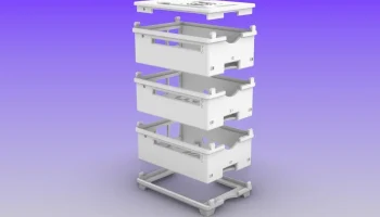 Модульный стекируемый кластерный корпус Raspberry Pi 4