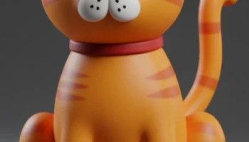 orange cat