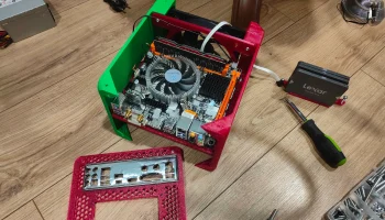 Sunshine's ITX NAS CASE 6 SSD SFX 140 мм СЕТКА ВЕНТИЛЯТОР... 9