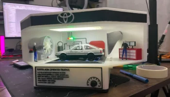 Функциональная диорама AE86 1:32 со звуком двигателя и аэ... 6