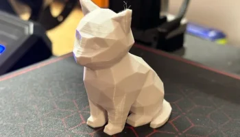 Милый низкополигональный кот (без поддержек)............ 2