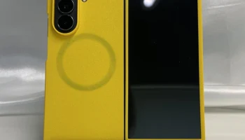 Тонкий чехол для Samsung Galaxy Z Fold 7 с выступом для каме