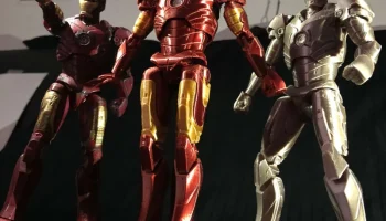 Шарнирная фигура Iron Man MK3 8