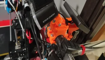 Передний фонарь Ebike Крепление GoPro - Star Union QD213-...