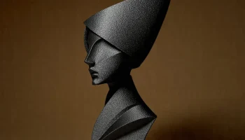 Минималистичная скульптура ЖЕНЩИНА...... 2