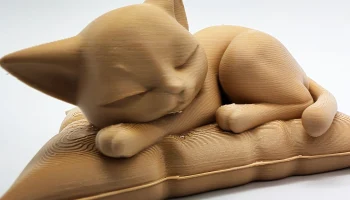 Спящий кот на подушке 3