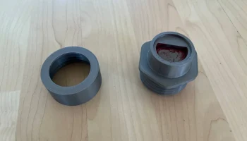 Насос для надувного матраса, полностью напечатанный на 3D.. 7