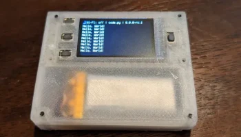 Чехол Adafruit ESP32-S2 с обратным TFT пером........ Чехол Adafruit ESP32-S2 с обратным TFT пером........