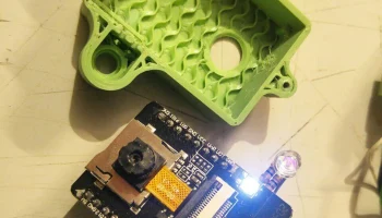Чехол для камеры ESP32 с ИК-светодиодами для ночного видения 4