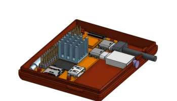 Чехол с защелкивающимся креплением Orange/Raspberry Pi Ze... 2