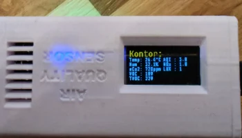 ESP8266 / ESPhome Монитор качества воздуха............ 2