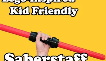 Посох-сабля для детей в стиле Lego