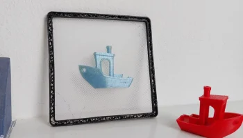 3D скамейка на стене 2