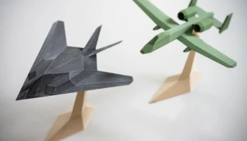 Модель дисплея F-117 6