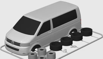 Карта комплекта автобуса VW T5 Transporter / Multivan...... 1