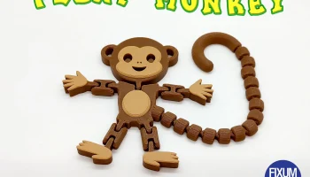 Flexi Articulated Monkey (с обновленным хвостом)......