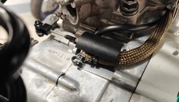 Термозащита Aprilia SXV Magura Hymec, проставка и инструк... 1