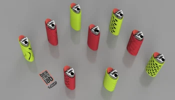 BIC Lighter Cover Studio 6 - Обложка Accendino BIC 3