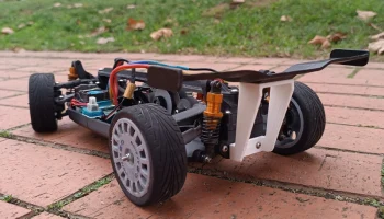 ТАРМАК - 3D-ПЕЧАТАННАЯ РАУНИЧЕСКАЯ АВТОМОБИЛЬ 1:10 4