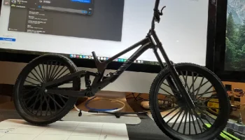 Canyon Sender CFR - миниатюрный велосипед DH 6