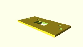 Монтаж в стойку для Orange Pi Zero 5
