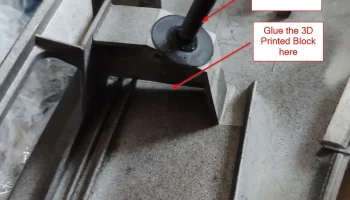 Toyota Prius 2 Задняя дверь багажника Крепление подъемной... 2