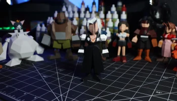Сефирот - Полигональная модель Final Fantasy 7