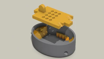 Зеленый корпус ESP32 1