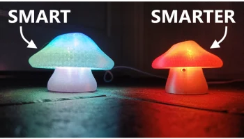 Светодиодная лампа RGB в виде гриба........ 1