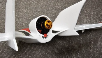Крепление QX-Motor 50 мм EDF для летающего крыла Wing Win... 9