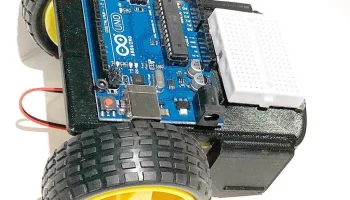 Компактное шасси робота Arduino